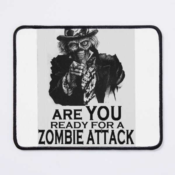 Item preview, Are you ready for a zombie attack? designed and sold by Hawkinsn.