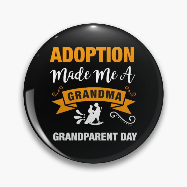 Item preview, Adoption Made Me A Grandma Grandparent Day designed and sold by LounisArt.