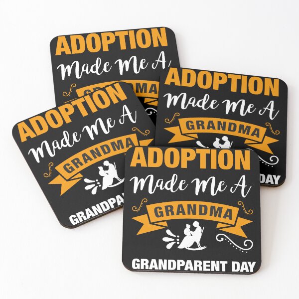 Item preview, Adoption Made Me A Grandma Grandparent Day designed and sold by LounisArt.