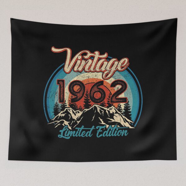 Item preview, EST 1962 60 Birthday Gifts 60 Year Of Being Awesome Vintage designed and sold by outlandishgastr.