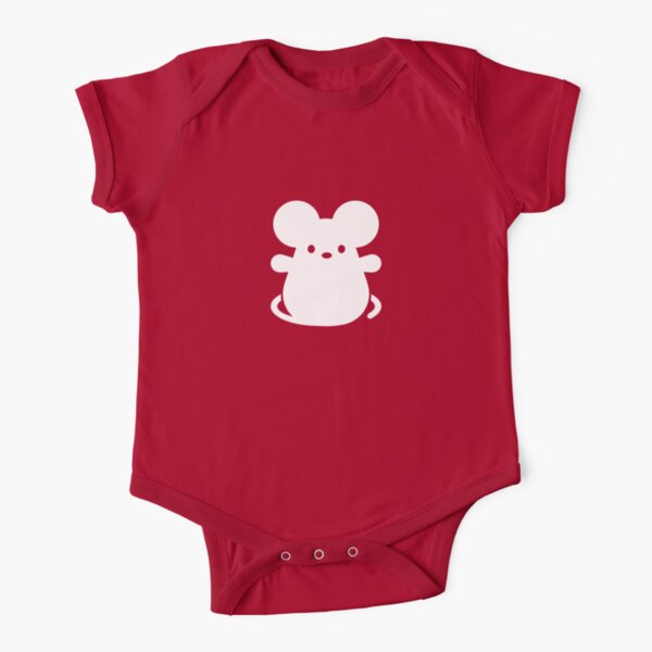 Mouse Wants A Hug Short Sleeve Baby One-Piece