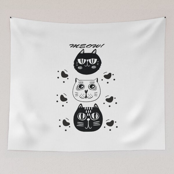 Item preview, Meow Catty- Big Faces Cats  designed and sold by Best-Shop23.