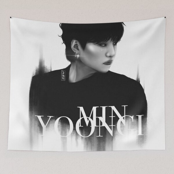 Item preview, Min Yoongi designed and sold by CherrySketch.