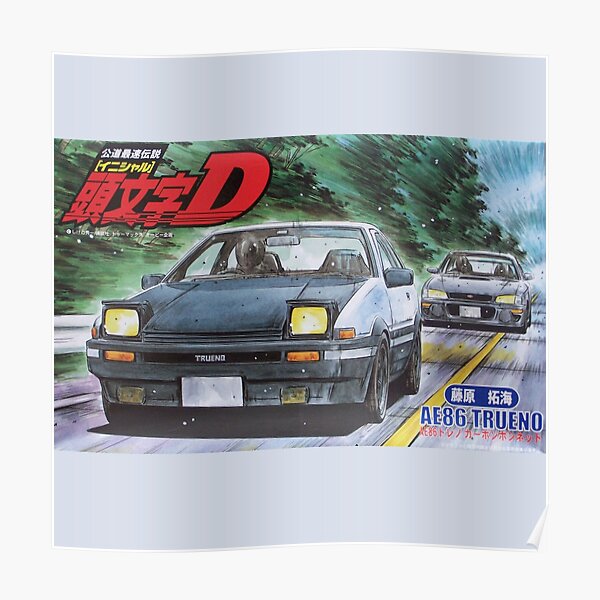 Initial D Poster