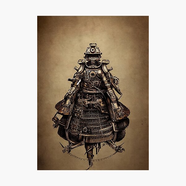 Item preview, STEAMPUNK SAMURAI designed and sold by Neo-Pictor.