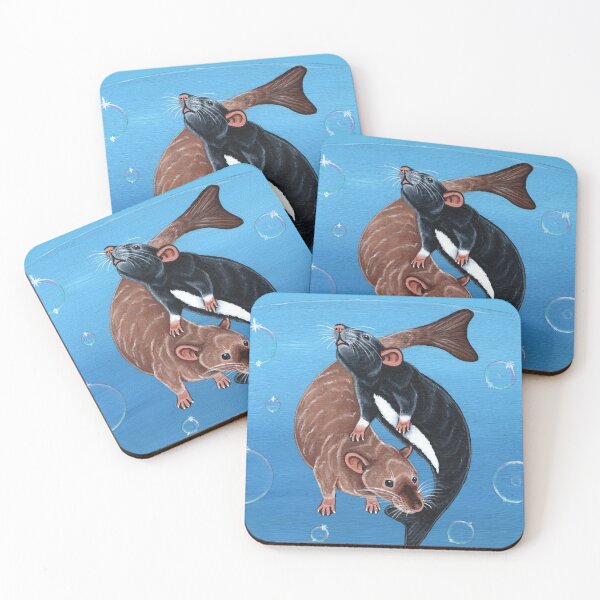 Item preview, Mermaid Rats designed and sold by WolfySilver.