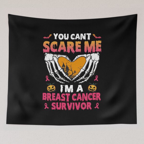 Item preview, You Can't Scare Me I'm A Breast Cancer Survivor Cancer Awareness designed and sold by ruthbievern.