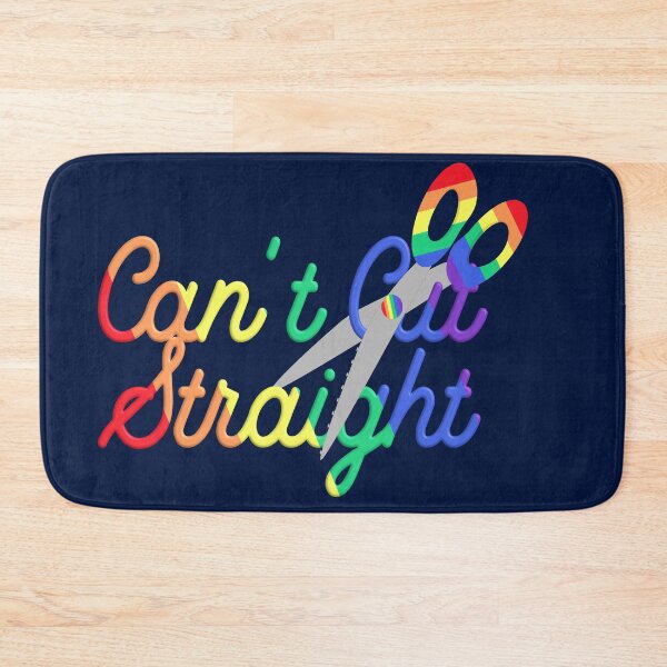 Item preview, Can't Cut Straight  designed and sold by MadMaker.