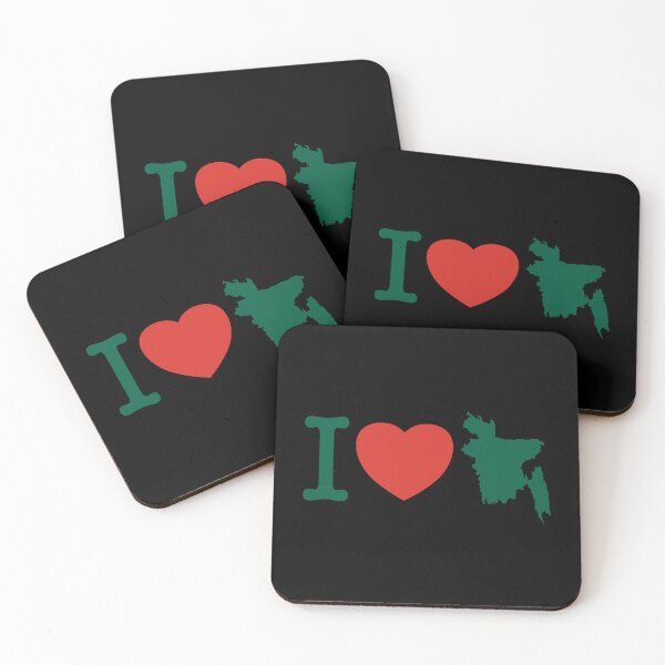 Item preview, I Love Heart Bangladesh and Map Typewriter font (green & red) designed and sold by dezanli.