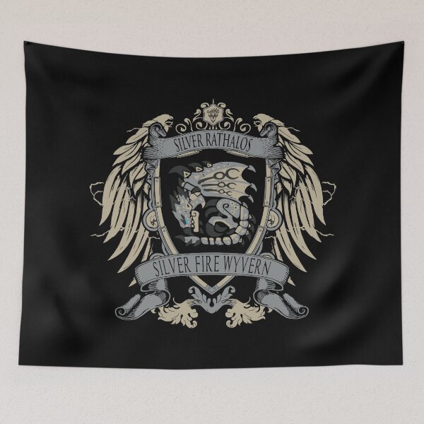 Item preview, SILVER RATHALOS - CREST designed and sold by EXION CREW.