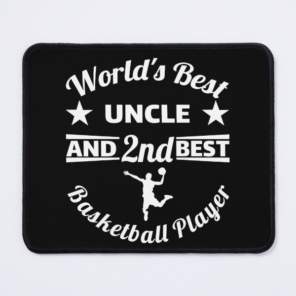 Artikelvorschau, Weltbester Onkel und zweitbester Basketballspieler. Für den besten Onkel entworfen und verkauft von NobelFashion.