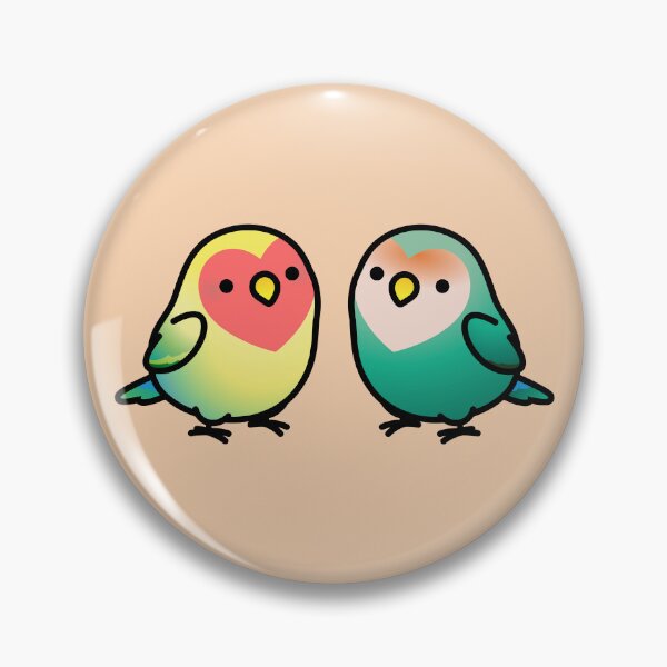 Item preview, CUSTOM: Lovebird pair designed and sold by birdhism.