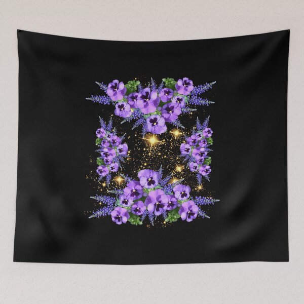 Item preview, Purple Cosmos Flowers designed and sold by The Love Quill.