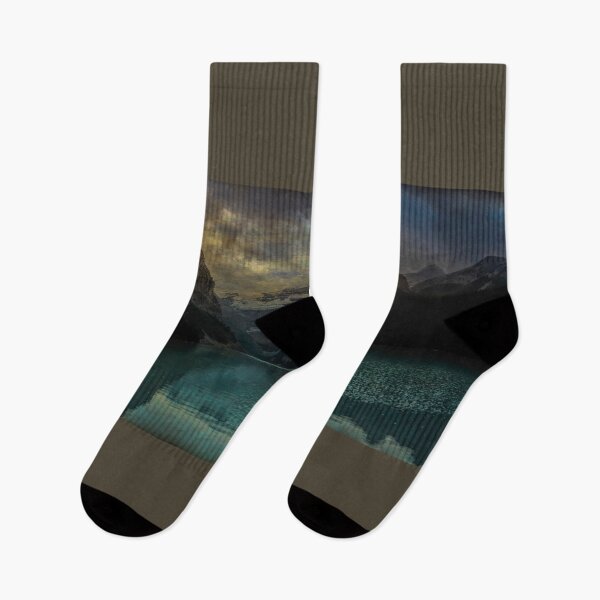 Item preview, Lake Louise Canoe Mountain Reflections designed and sold by nbrandsberg.