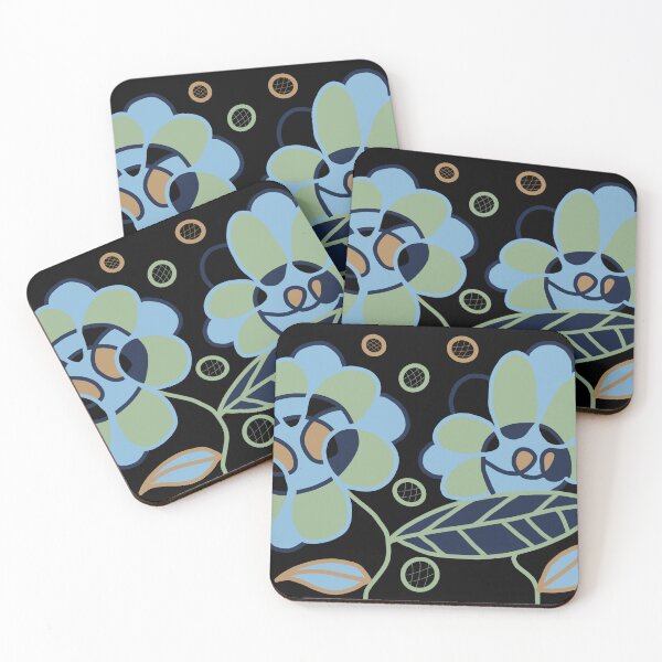 Item preview, Two flowers from digital garden designed and sold by Svetlana  Horvat.