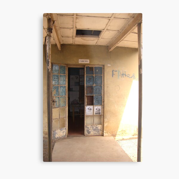 Principal's Office - Sierra Leone Metal Print