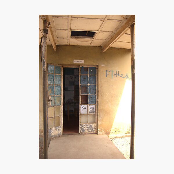 Principal's Office - Sierra Leone Photographic Print