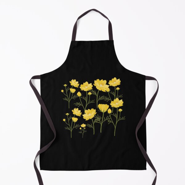 Item preview, Yellow Cosmos Flowers designed and sold by The Love Quill.