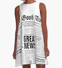 The Good Times Vol. 1, No. 1 A-Line Dress
