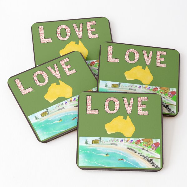 Artikelvorschau, ICH LIEBE DICH AUSTRALIEN entworfen und verkauft von starfishstuff.