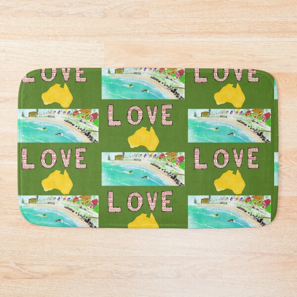 Item preview, I LOVE U AUSTRALIA designed and sold by starfishstuff.