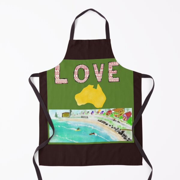 Item preview, I LOVE U AUSTRALIA designed and sold by starfishstuff.