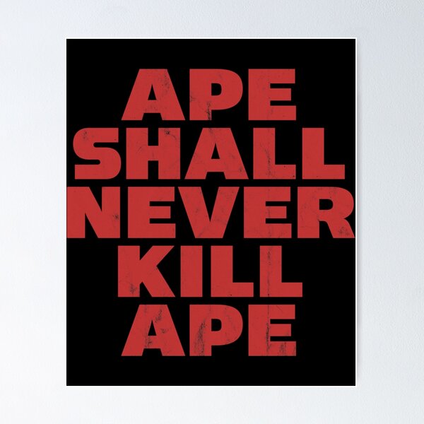 Ape Shall Never Kill Ape (distressed) 