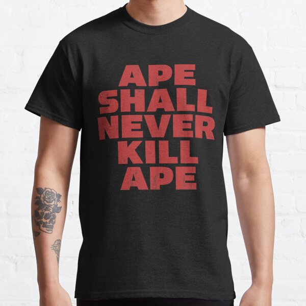 Item preview, Ape Shall Never Kill Ape (distressed)   designed and sold by lamkhanh561.