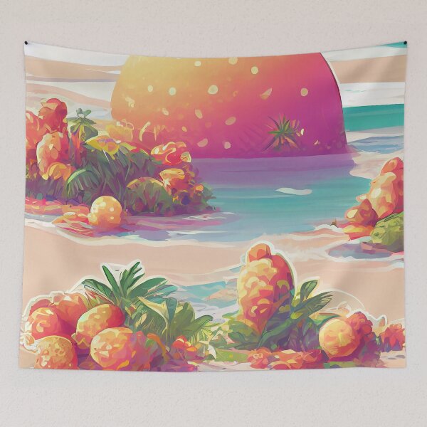 Item preview, Fruits on the beach  designed and sold by ltviuo.