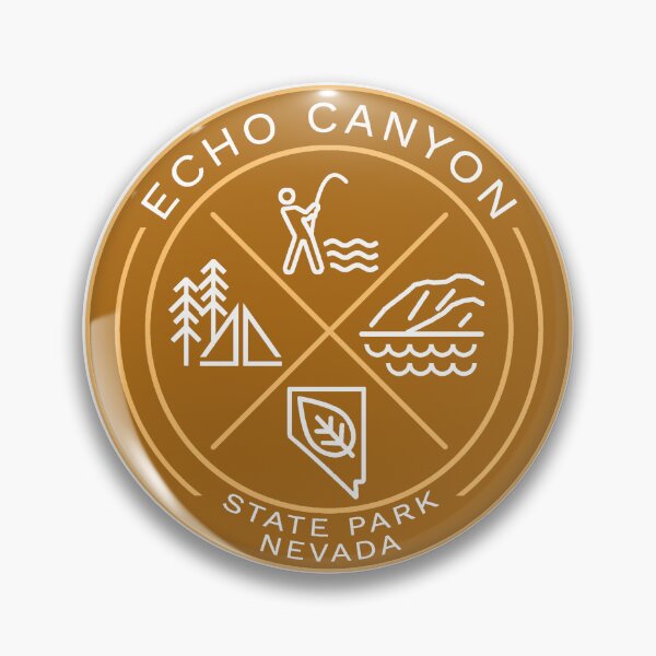 Artikelvorschau, Heraldisches Logo des Echo Canyon State Park entworfen und verkauft von VanyaKar.