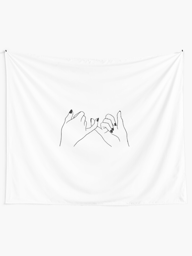 Pinky Promise Tapestry For Sale By Javreguiss Redbubble 