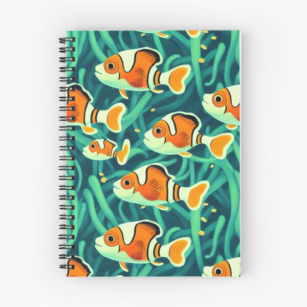 Item preview, Clown Fish Pattern designed and sold by ThePurpleMelon.