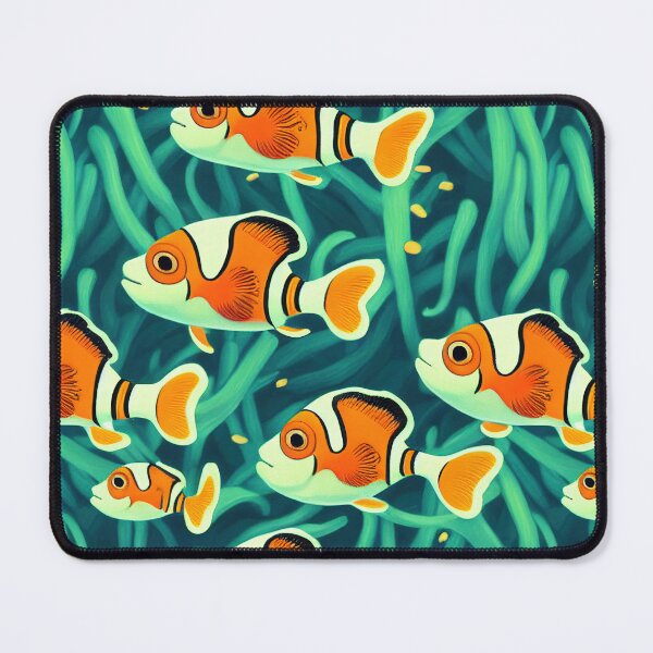 Item preview, Clown Fish Pattern designed and sold by ThePurpleMelon.