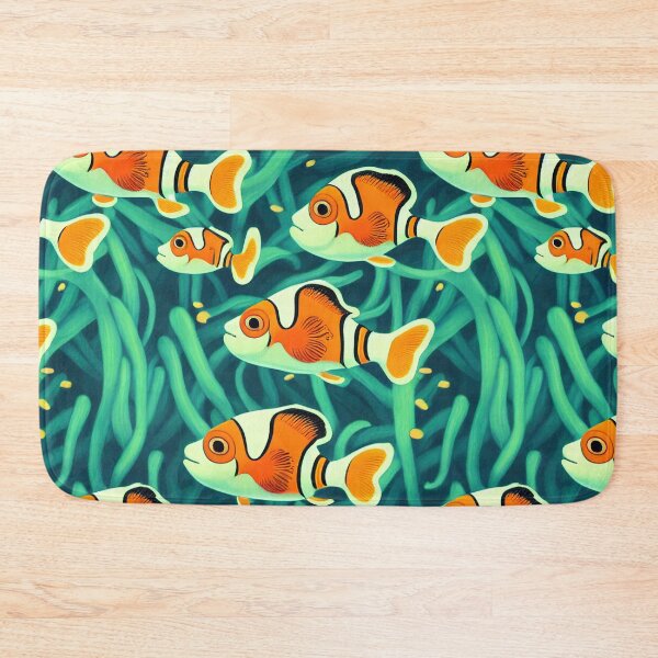 Item preview, Clown Fish Pattern designed and sold by ThePurpleMelon.