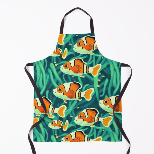 Item preview, Clown Fish Pattern designed and sold by ThePurpleMelon.