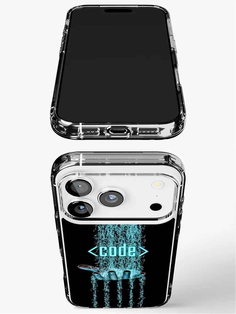 Thumbnail 3 of 5, iPhone Case, Code designed and sold by GrandeDuc.