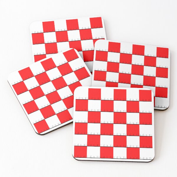Item preview, Red and white windfarm from Crosby Beach Patchwork Design designed and sold by Paul Madden.