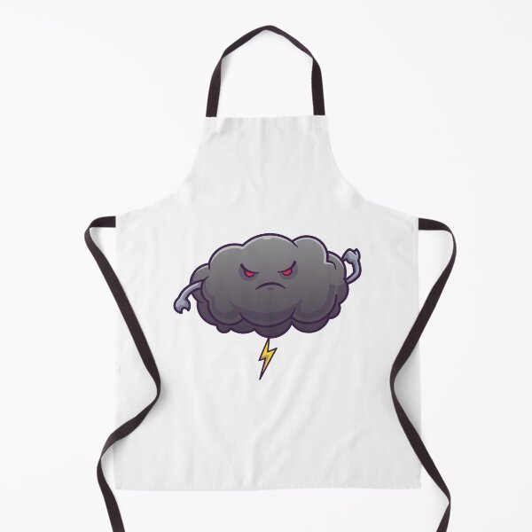 Item preview, Cute Angry Cloud Storm designed and sold by SamirElh77.