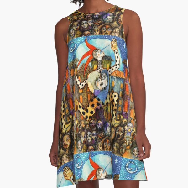 Viva la revolución Vestido acampanado