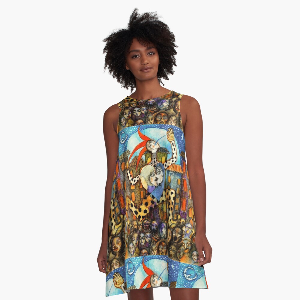 Viva la Revolución A-Line Dress