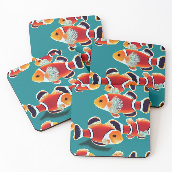 Item preview, Clown Fish Pattern designed and sold by ThePurpleMelon.