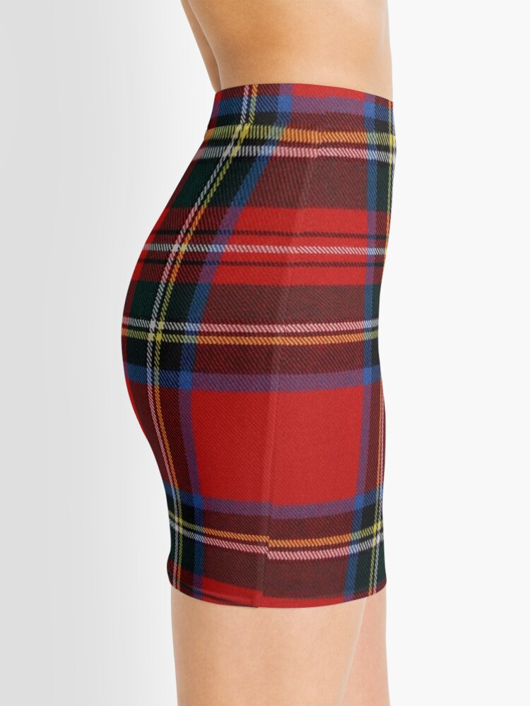 Alternate view of Stewart Royal Modern Tartan Mini Skirt