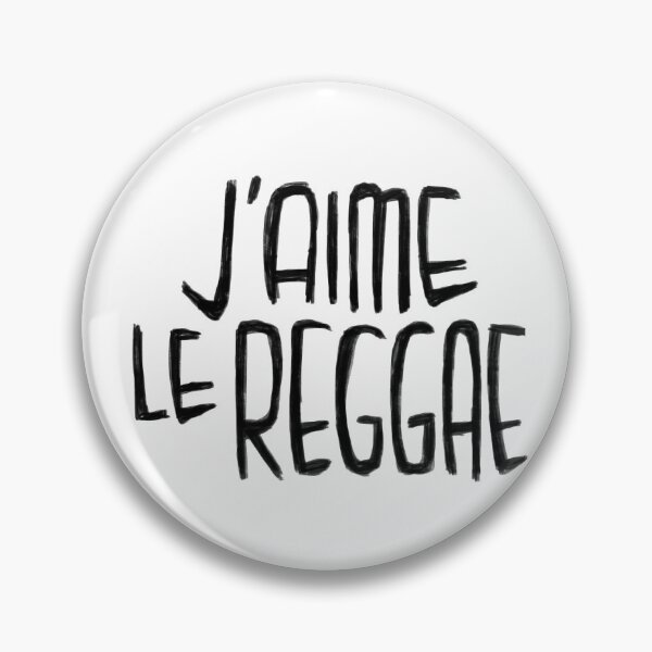 Item preview, Reggae Music Love, Reggae Typography, J'aime le Reggae designed and sold by badlydrawnbabe.