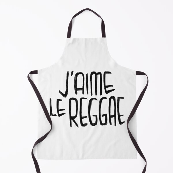 Artikelvorschau, Reggae-Musikliebe, Reggae-Typografie, J'aime le Reggae entworfen und verkauft von badlydrawnbabe.