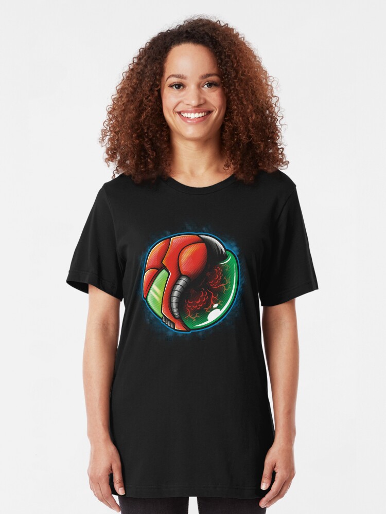 Alternate view of Samus Yin-Yang Slim Fit T-Shirt