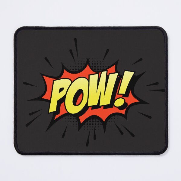 Item preview, POW! retro vintage in the speech bubble comics style flat design designed and sold by yaZzaboy.