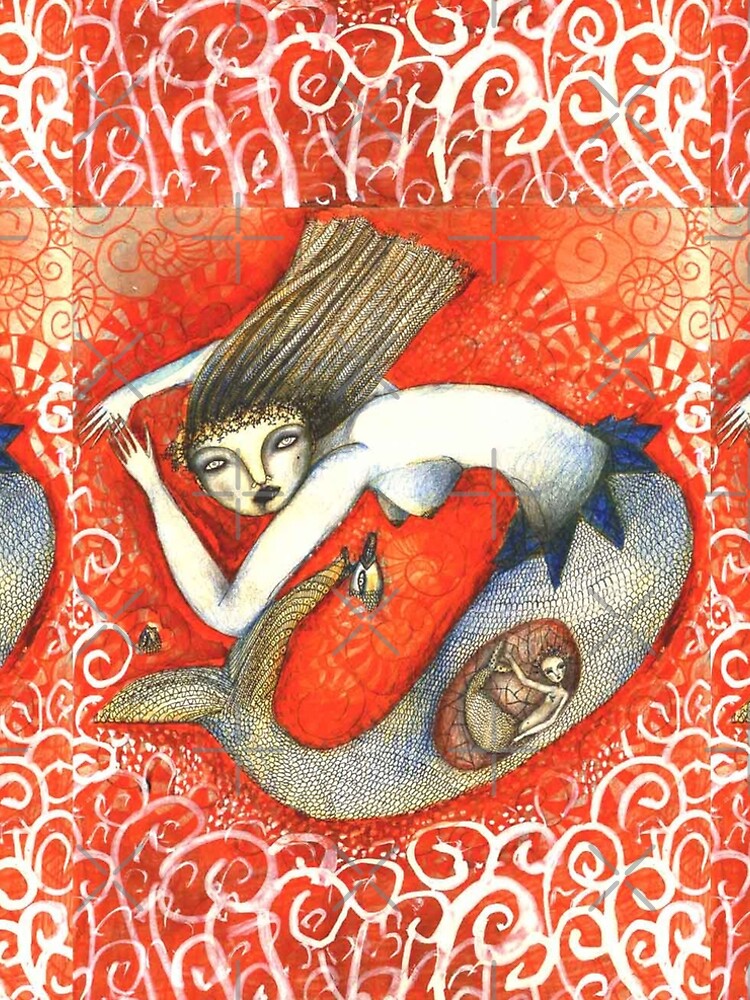 Sirena en Rojo by aremaarega