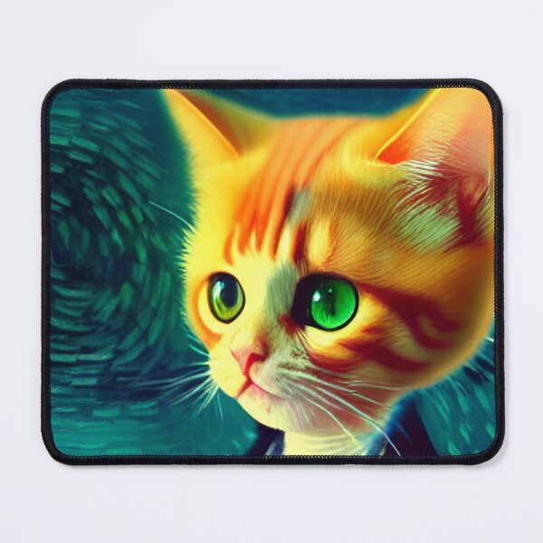 Item preview, A Victorian Kitty on a Starry Night designed and sold by GreenStardust.