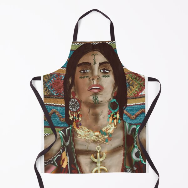 Item preview, Morocco Kabyle Amazigh woman portrait berbere arif vibes oriental  designed and sold by azghari.