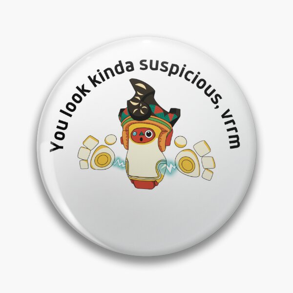 Item preview, Suspicious Vrrm  designed and sold by Chromewhales.